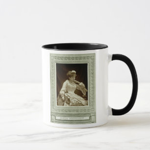 Sarah Bernhardt (1844-1923), from 'Galerie Contemp Mug