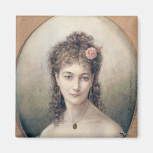 Sarah Bernhardt 1869 Magnet