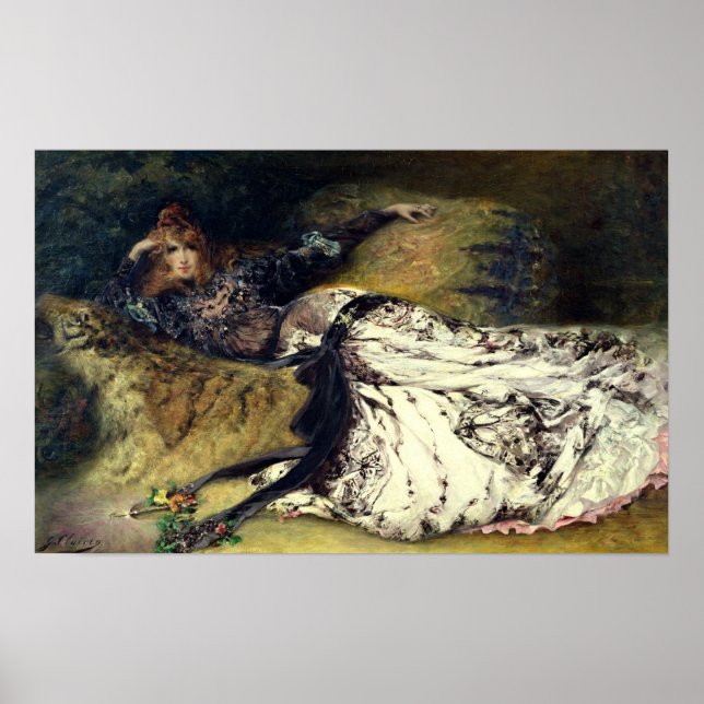 Sarah Bernhardt  1871 Poster (Front)