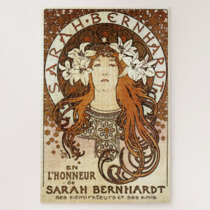 Sarah Bernhardt: A Mucha Masterpiece Jigsaw Puzzle