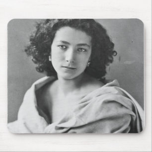 Sarah Bernhardt  in costume, c.1860 Mouse Pad