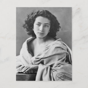 Sarah Bernhardt in costume, c.1860 Postcard