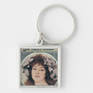 Sarah Bernhardt in Gismonda Key Ring