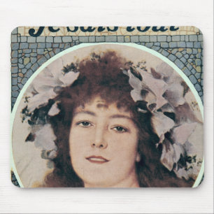 Sarah Bernhardt  in Gismonda Mouse Pad