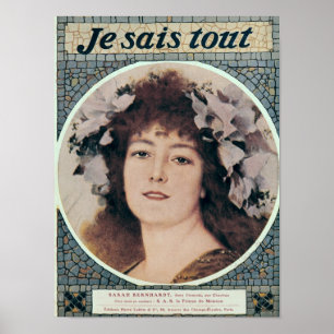 Sarah Bernhardt  in Gismonda Poster