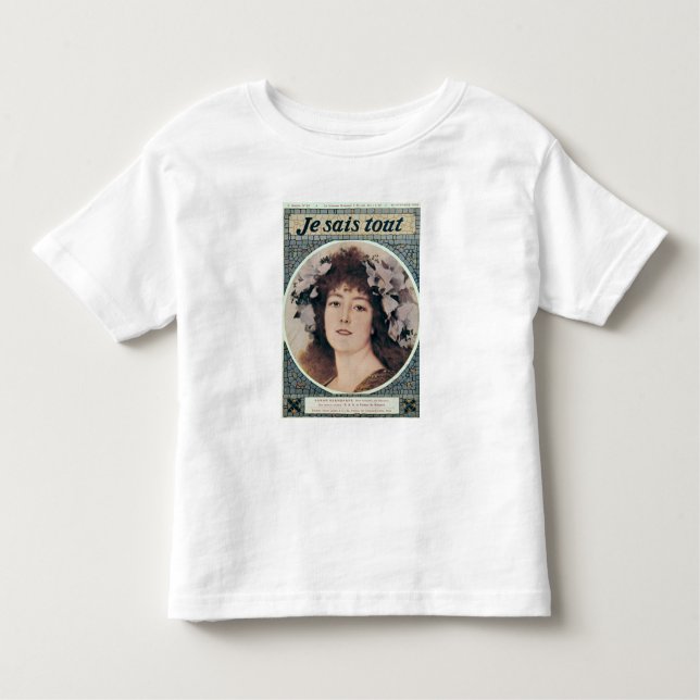 Sarah Bernhardt  in Gismonda Toddler T-Shirt (Front)