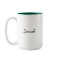 Sarah Black 15 oz Two-Tone Mug