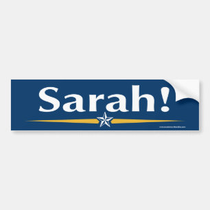 Sarah! Bumper Sticker