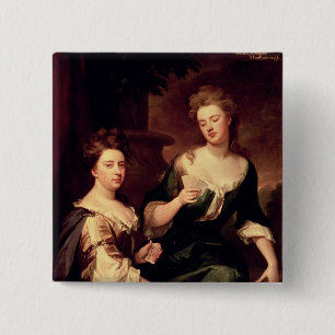 Sarah, Duchess of Marlborough playing 15 Cm Square Badge