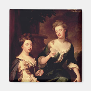 Sarah, Duchess of Marlborough playing Magnet