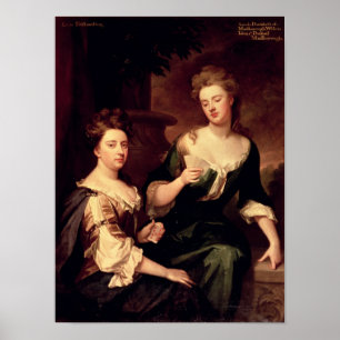 Sarah, Duchess of Marlborough playing Poster