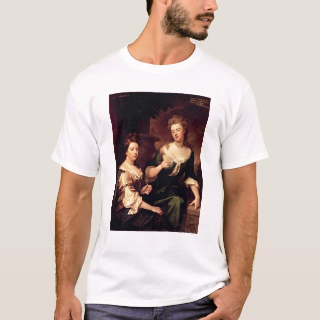 Sarah, Duchess of Marlborough playing T-Shirt (Front)