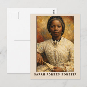 Sarah Forbes Bonetta Portrait Art Postcard