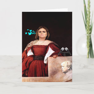 Sarah Huckster Sanders Customisable Birthday Card