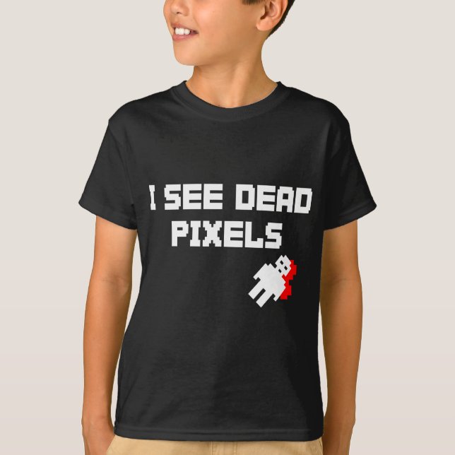Sarah Marshall Dead Pixels T-Shirt (Front)