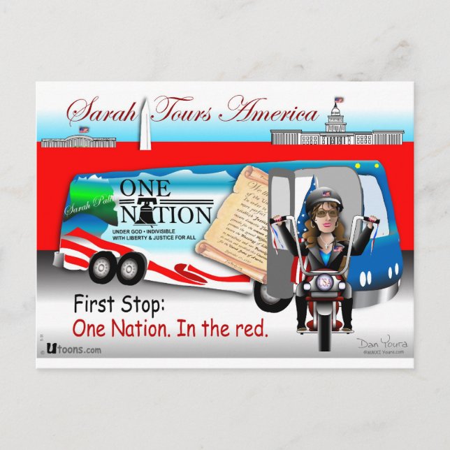 Sarah One Nation Postcard (Front)