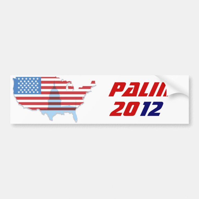 Sarah Palin 2012 Bumper Sticker (Front)