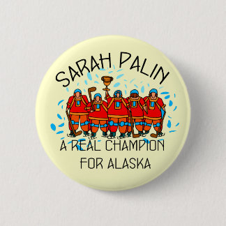 SARAH PALIN 6 CM ROUND BADGE
