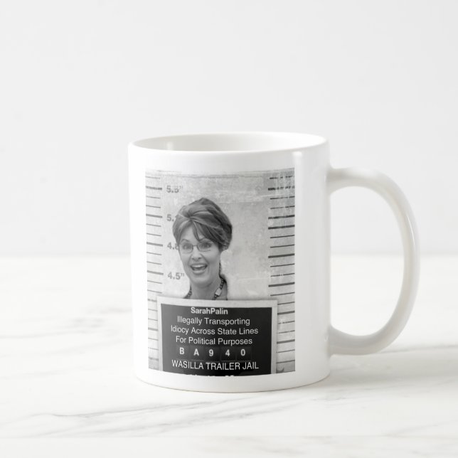 Sarah Palin Mugshot Coffee Mug (Right)