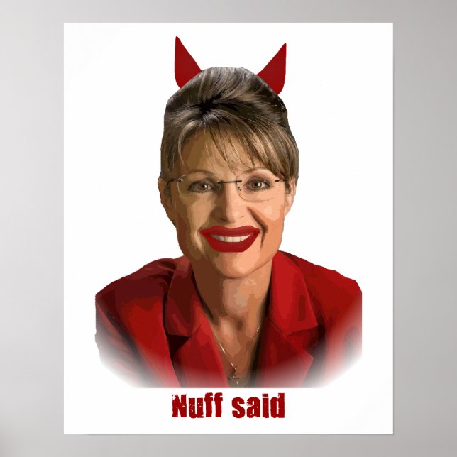 Sarah Palin Poster (Front)