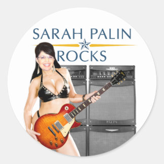 Sarah Palin Rocks Stickers