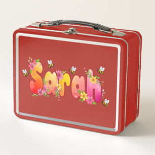 Sarah - Personalized Bee Lunch Box