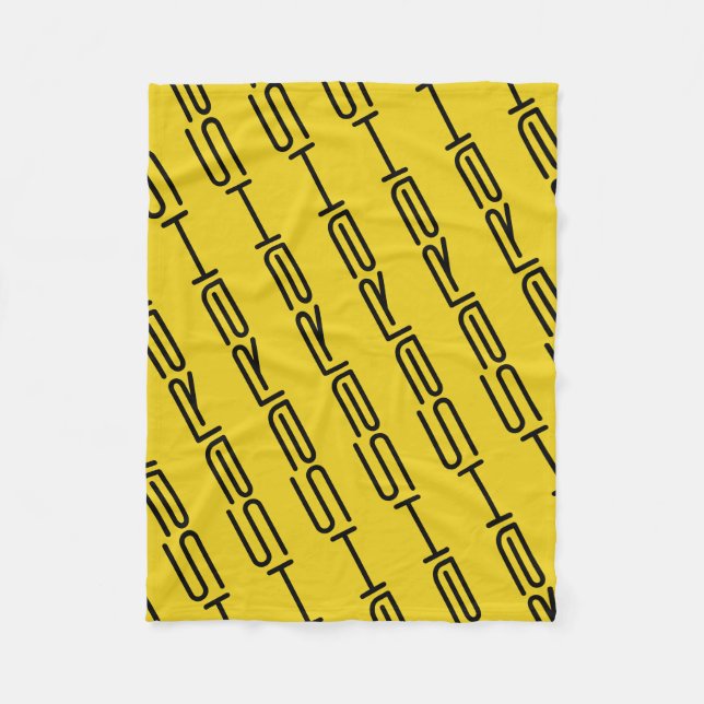 Sarah,repeat pattern geometric,orphan black fleece blanket (Front)