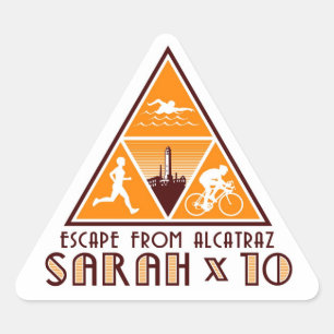 Sarah stickers! triangle sticker