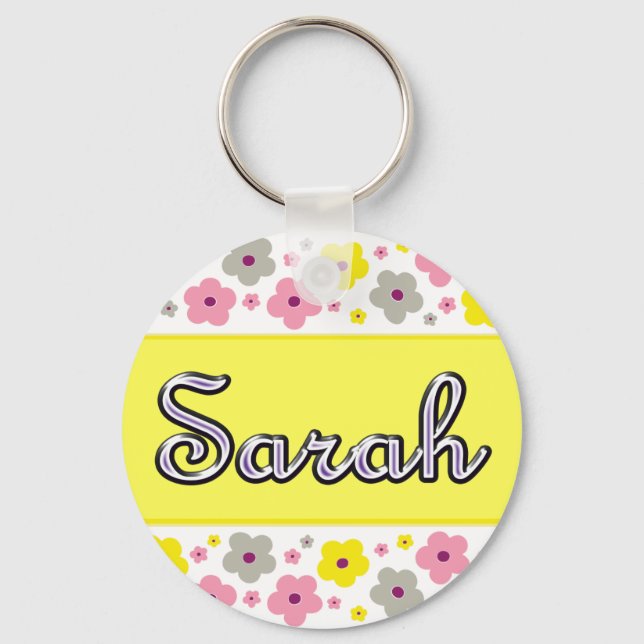 Sarah - Sweet Home 10 Keychain (Front)