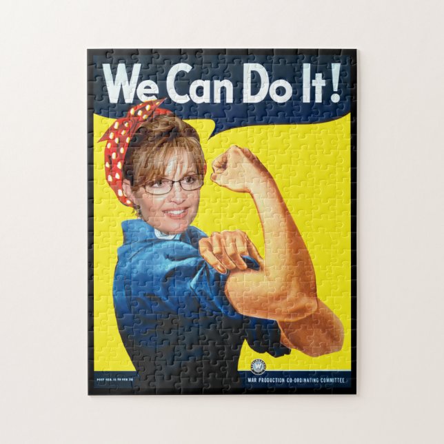 Sarah The Riveter! Jigsaw Puzzle (Vertical)
