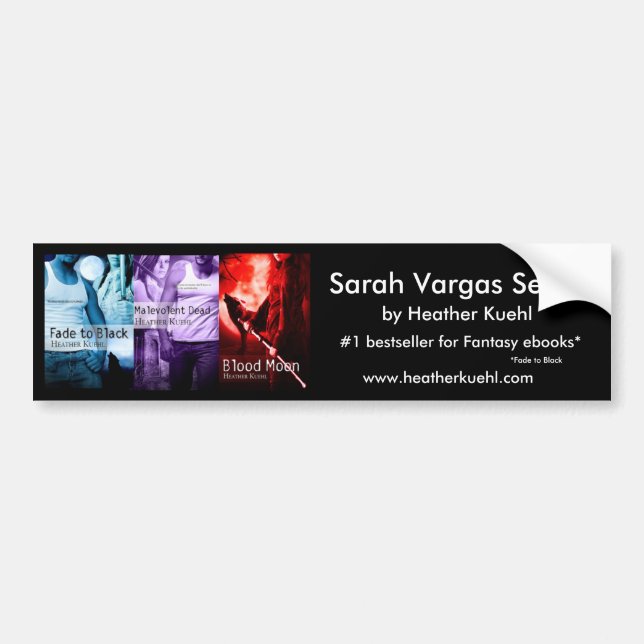 Sarah Vargas series bumpersticker Bumper Sticker (Front)