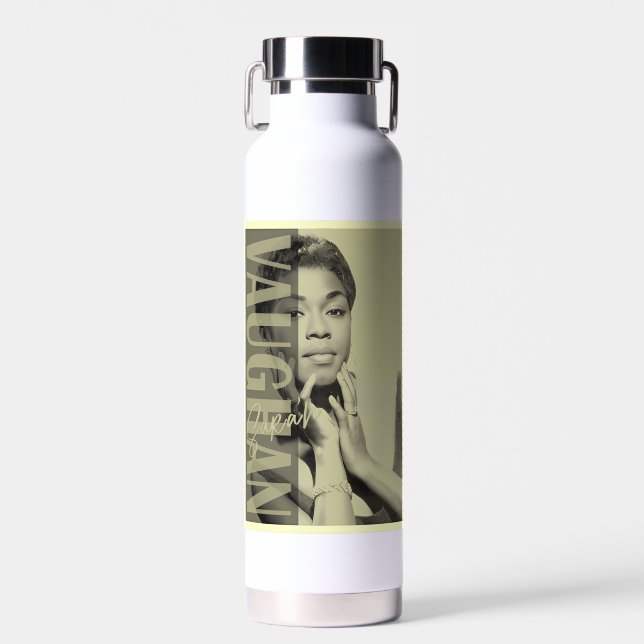 Sarah Vaughan Water Bottle (Front)
