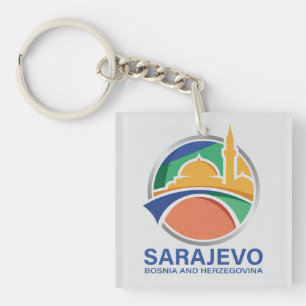 Sarajevo Bosnia and Herzegovina Key Ring