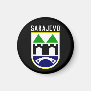 Sarajevo coat of arms, Bosnia and Herzegovina Magnet