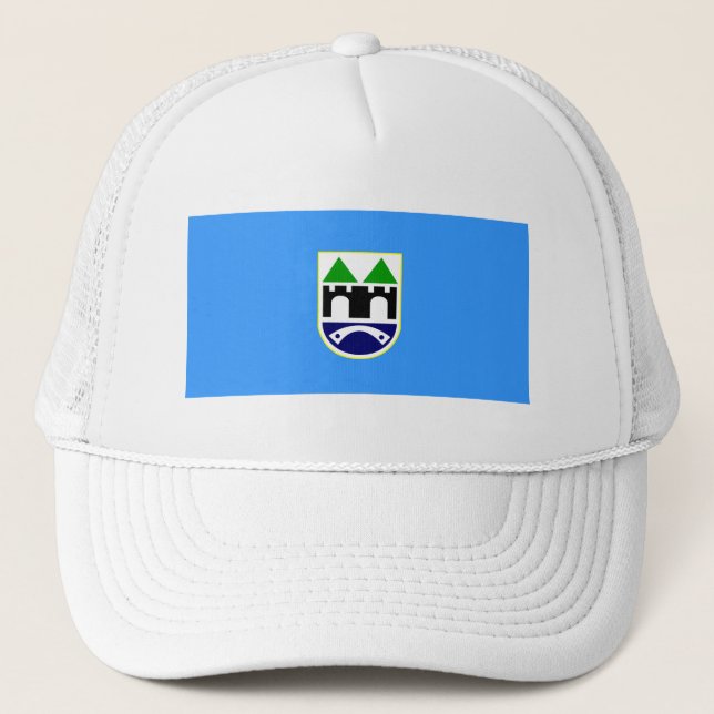 Sarajevo Flag Trucker Hat (Front)