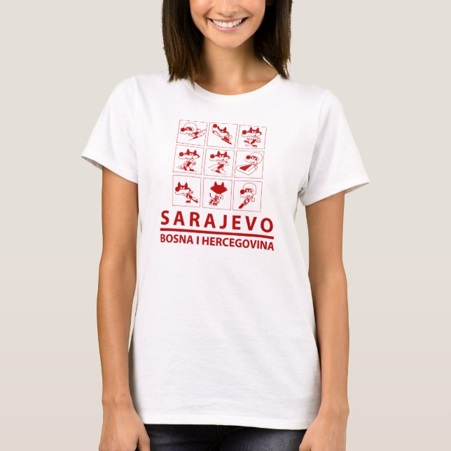 Sarajevo Olymp T-Shirt (Front)