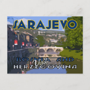 Sarajevo, Visit Bosnia and Herzegovina Postcard