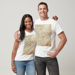 Saranac Lake Chain (Lower, Middle and Upper Lakes) T-Shirt