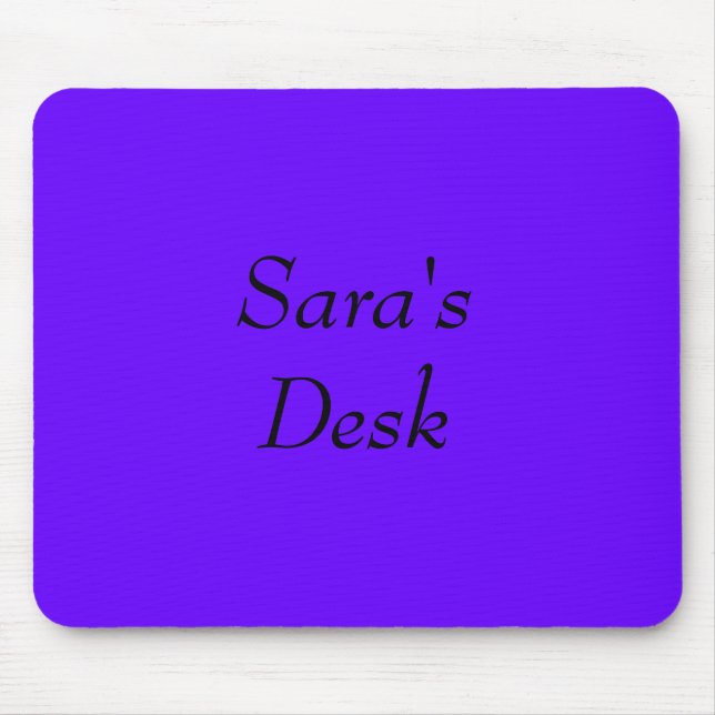 Sara's Mouse Pad (Front)