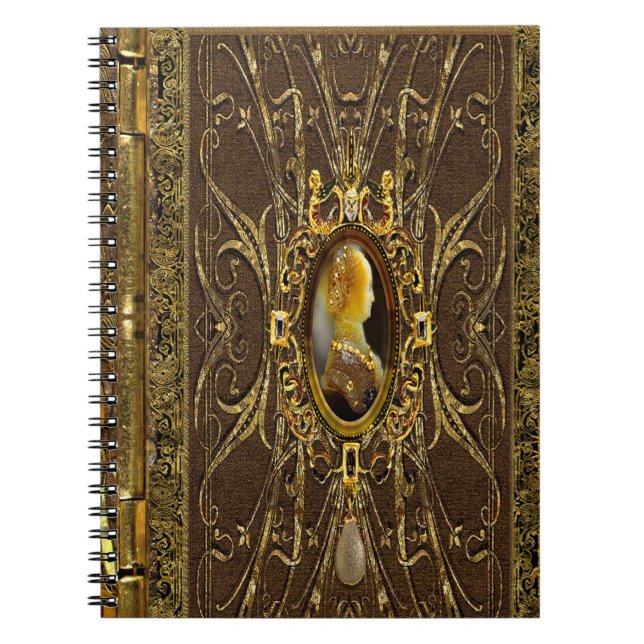 Sarashire Borgue Victorian Notebook (Front)