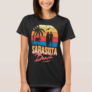 Sarasota Beach Florida Surfing Surfer Ocean Summer T-Shirt