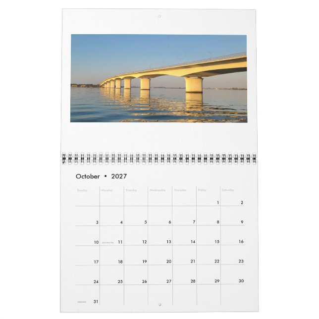 Sarasota Calendar 2024 (Oct 2027)
