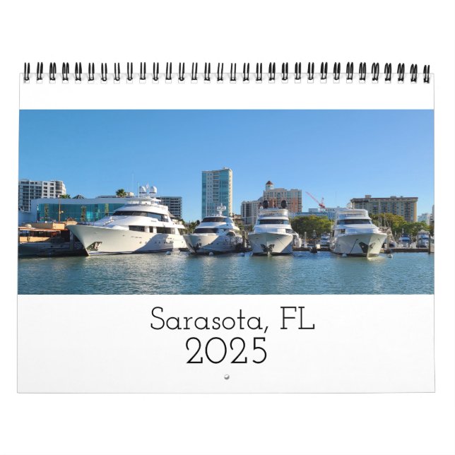 Sarasota Calendar 2025 (Cover)