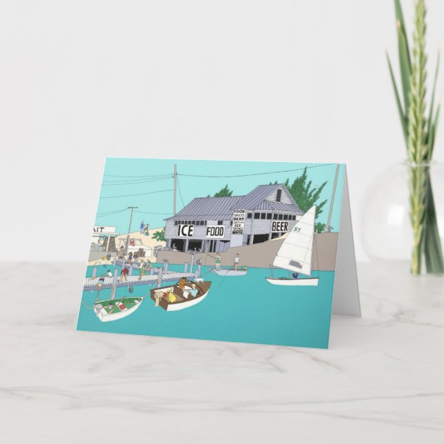 Sarasota Fish Camp Card (Front)