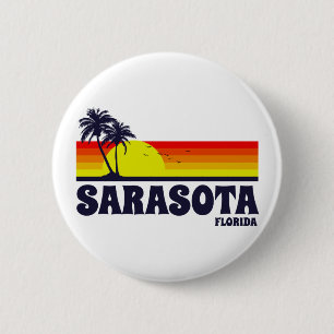 Sarasota Florida 6 Cm Round Badge