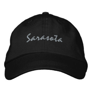 Sarasota Florida Embroidered Baseball Hat