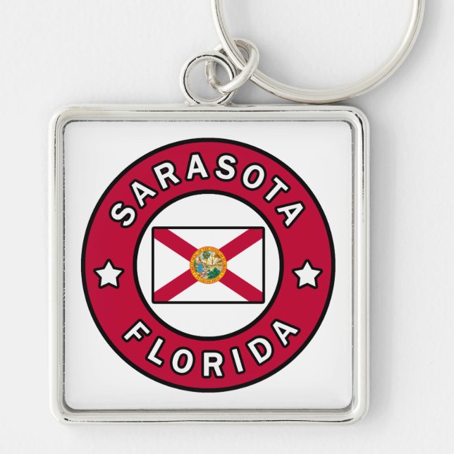 Sarasota Florida Key Ring (Front)