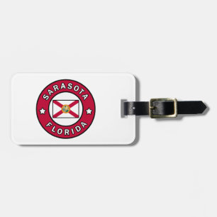 Sarasota Florida Luggage Tag
