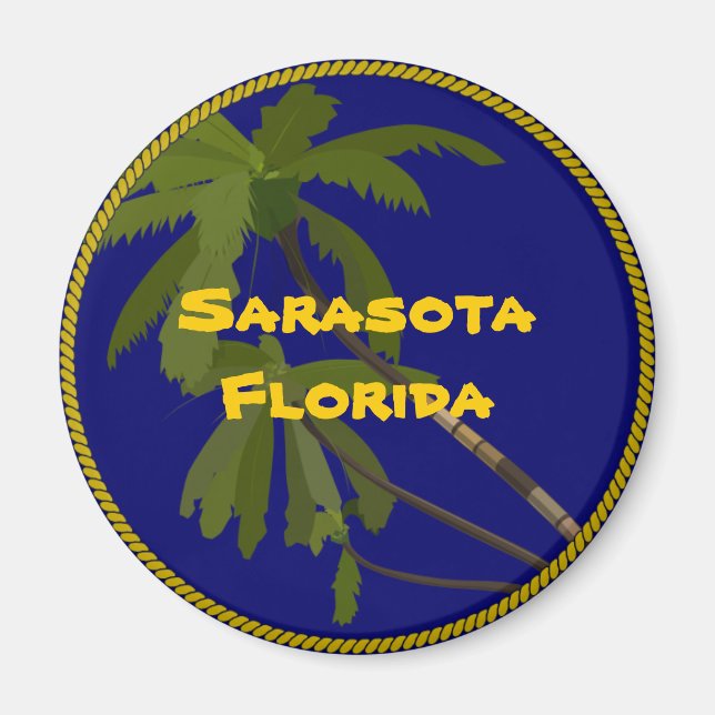 Sarasota, Florida Magnet (Front)