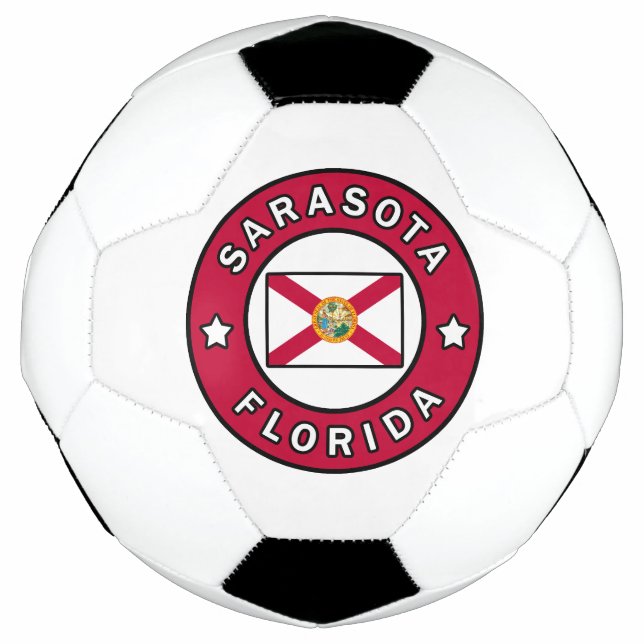Sarasota Florida Soccer Ball (Front)